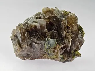 Axinite — mineral specimen