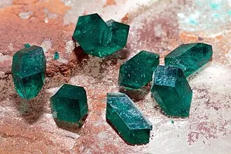 Dioptase — mineral specimen
