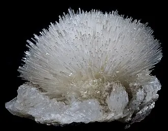Natrolite — mineral specimen
