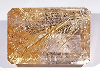 Rutilated Quartz — mineral specimen