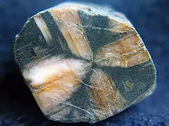 Chiastolite specimen