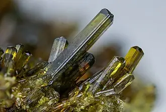 Epidote specimen