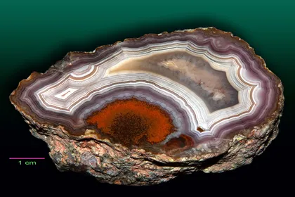 Laguna Agate specimen