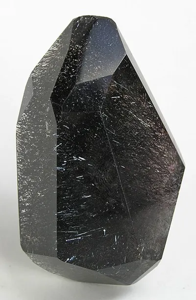 Lepidocrocite in Quartz specimen