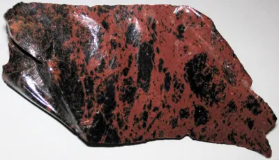Mahogany Obsidian specimen