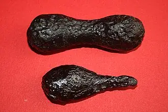 Tektite specimen