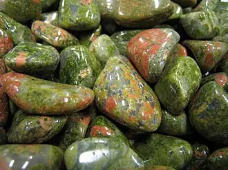 Unakite specimen