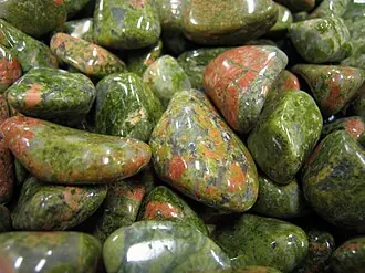 Unakite — mineral specimen